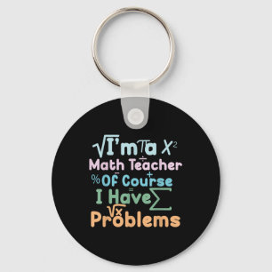 Jag är en matematiklärare, självklart har jag prob nyckelring