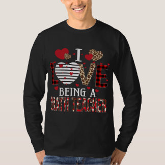 Jag är en matlärare, Red Plade Hearts Valen T Shirt
