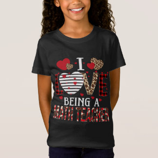 Jag är en matlärare, Red Plade Hearts Valen T Shirt