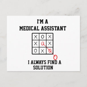 Jag är en medicinsk assistent, jag hittar alltid e vykort
