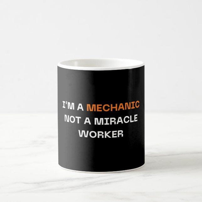 Jag är en mekanisk gåva | Funny mekanisk offert Kaffemugg (Center)