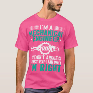 Jag är en mekanisk Ingenjör.. - Jag vill inte bara T Shirt