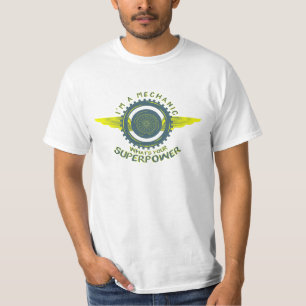 Jag är en mekanisk supermakt t shirt