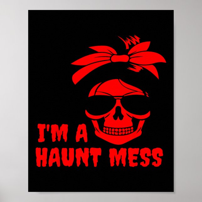 JAG ÄR EN  MESSY BUN POSTER (Framsidan)