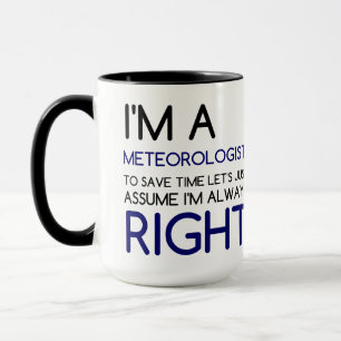 JAG ÄR EN METEOROLOGIST MUGG