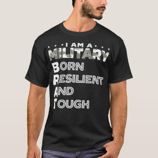 Jag är en militär veteran Soldat Milil Chil T Shirt