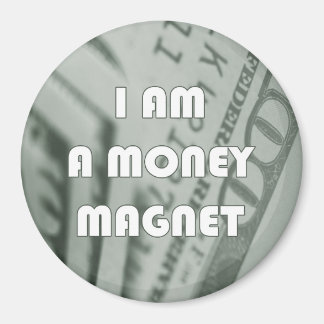 Jag är en Money Magnet Magnet