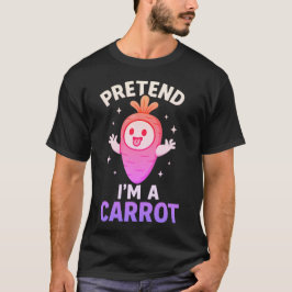 Jag är en morot Halloween GHOST CARROT T Shirt
