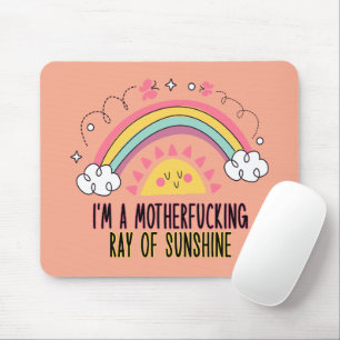Jag är en motherf*cking Ray of Sunshine Bath Towel Musmatta