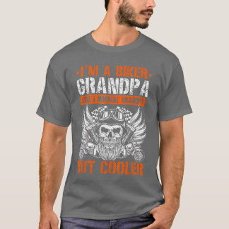 Jag är en motorcykel-farfar som en vanlig farfar m t shirt
