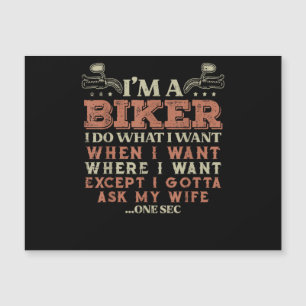 Jag Är En Motorcyklist Jag Gör Vad Jag Vill Rolig