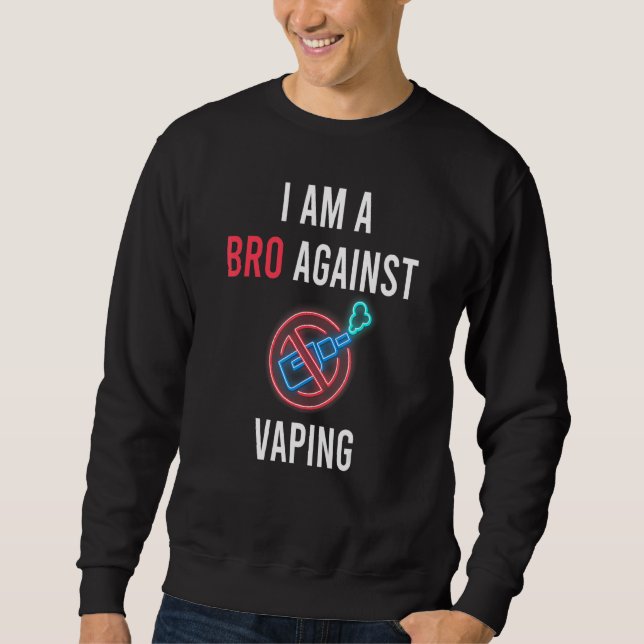 Jag är en motståndare till att hacka antidopningsa lång ärmad tröja (Framsida)