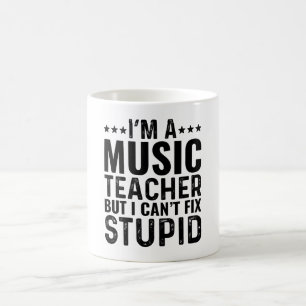 JAG ÄR EN Musiklärare Men Jag Kan Inte Fixa Dum Kaffemugg