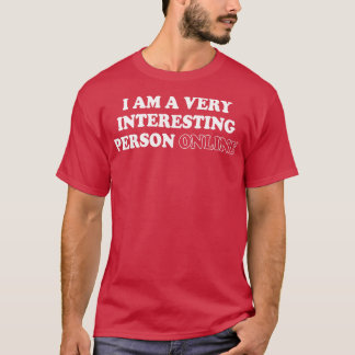Jag är en mycket intressant online t shirt