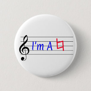 Jag är en naturlig musiker knapp