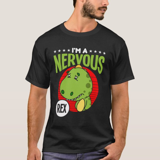 Jag är en nervös Rex T Shirt (Framsida)