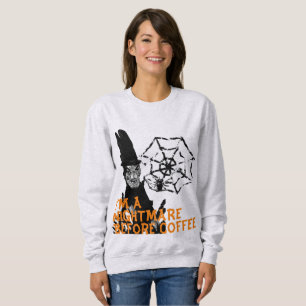 Jag är en Nightmare före Coffee Halloween-skjortan T Shirt