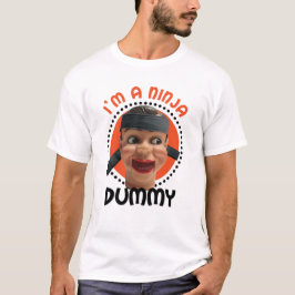 Jag är en Ninja Dummy för Halloween T Shirt