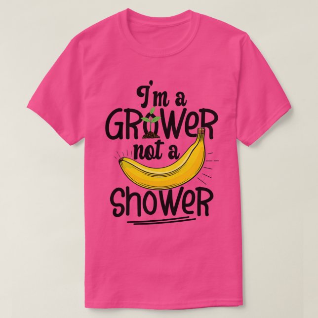 Jag är en odlare, inte en skuggare för bananodlare t shirt (Design framsida)