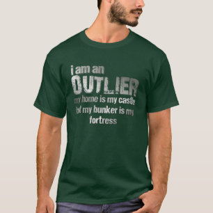Jag är en OUTLIER...rädda mig T Shirt