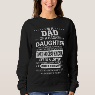 Jag är en Pappa av en dotter som hon köpte mig Far T Shirt