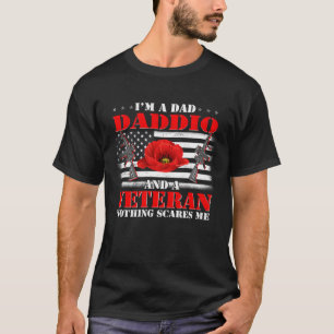 Jag är en Pappa Daddio och ett veteranskt inget Sk T Shirt