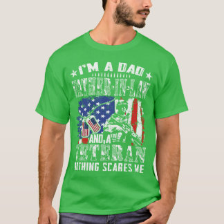 Jag är en Pappa-Far i juridik och en veteransk ing T Shirt