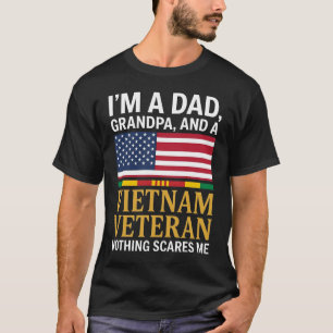 Jag är en pappa, farfar och en Vietnamveteran Inge T Shirt