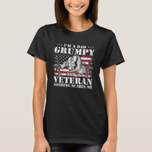 Jag är en Pappa-grumpy och ett veteranskt ingentin T Shirt
