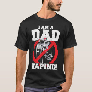 Jag är en Pappa mot oregelbunden överordnad rökare T Shirt