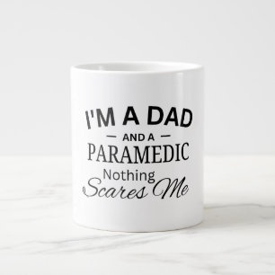 Jag är en pappa och en ambulanssjuksköterska Inget Jumbo Mugg