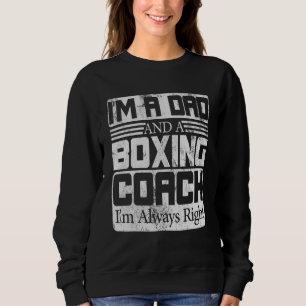 Jag är en Pappa och en Boxing Coache-boxer. T Shirt