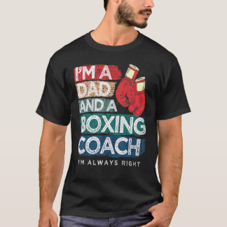 Jag är en Pappa och en boxing som jag alltid är Hö T Shirt