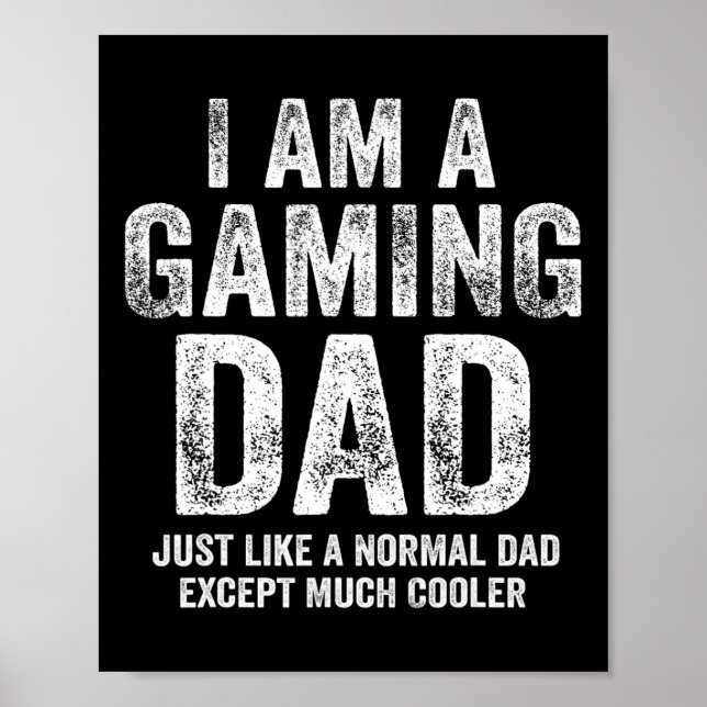 Jag är en Pappa-spelspelare som ger dig videoklipp Poster (Framsidan)