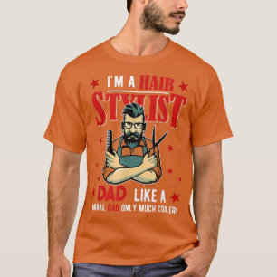 Jag är en Pappa Stylist-Tjock. T Shirt