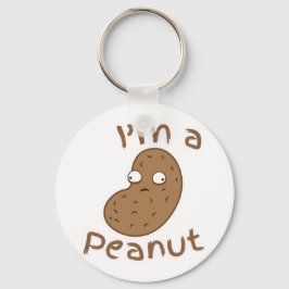 Jag är en PEANUT Nyckelring