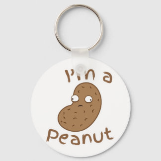 Jag är en PEANUT Nyckelring