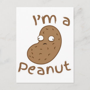 Jag är en PEANUT Vykort
