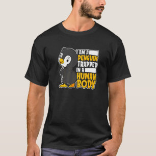Jag är en Penguin som fångats i människokroppen Ku T Shirt