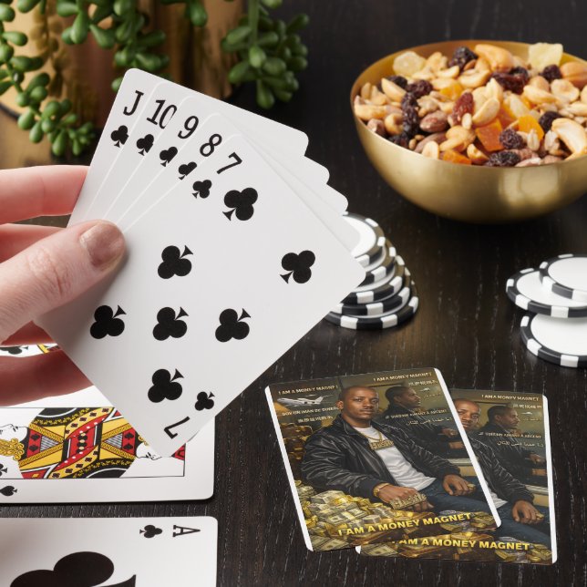 JAG ÄR EN PENNINGMAGNET SPELKORT (På plats)