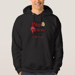 Jag Är En Pensionerad Brevbärare Postman Pensionär Hoodie