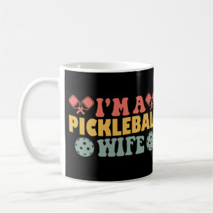 Jag är en Pickleball-fru Kaffemugg