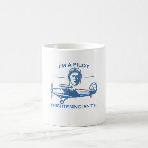 JAG ÄR EN PILOT KAFFEMUGG