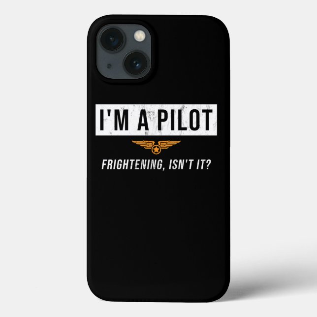 JAG ÄR EN Pilot Skrämmande Va? Distressed (Baksida)