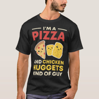 Jag är en pizza och höckstövlar. t shirt