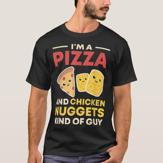 Jag är en pizza och höckstövlar. t shirt (Framsida)