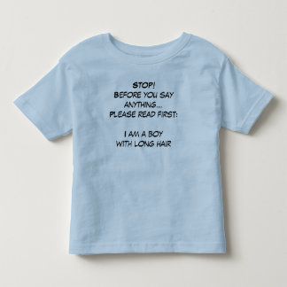 Jag är en pojke! t-shirt