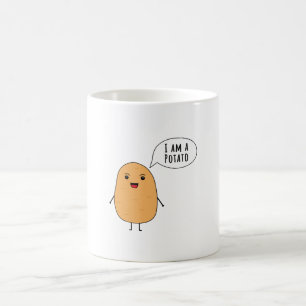 Jag är en potatis kaffemugg
