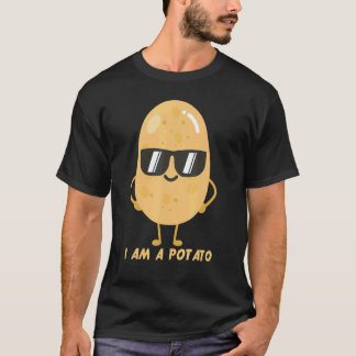 Jag Är En Potatis Kolhydrat Vegan T Shirt