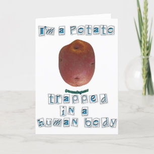 Jag är en potatis kort